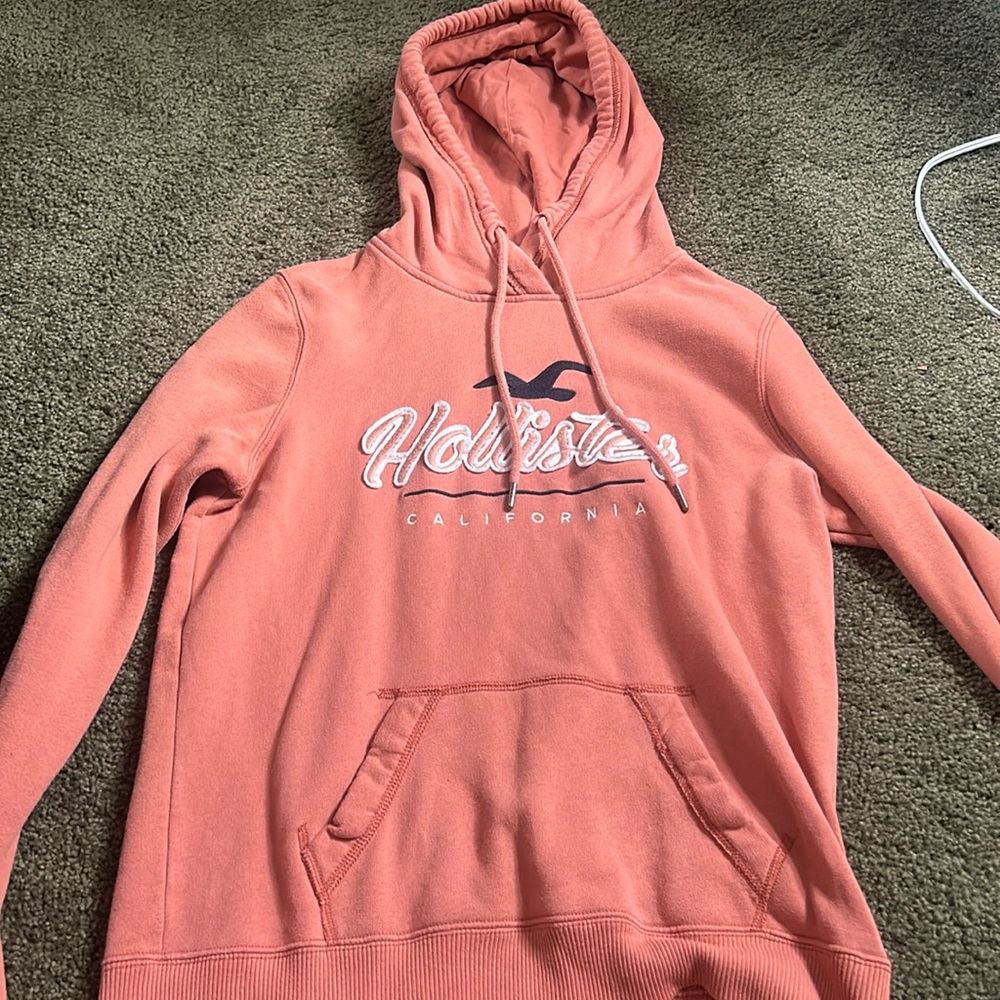 Pink Hollister Hoodie